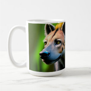 Taza De Café Hena Alarmante Mirando Su Preya,