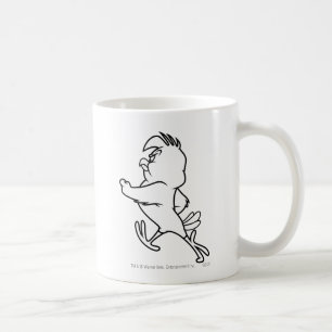Taza De Café Henery Hawk Walking