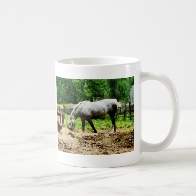 Taza De Café Heno de Comer de Appaloosa (Derecha)