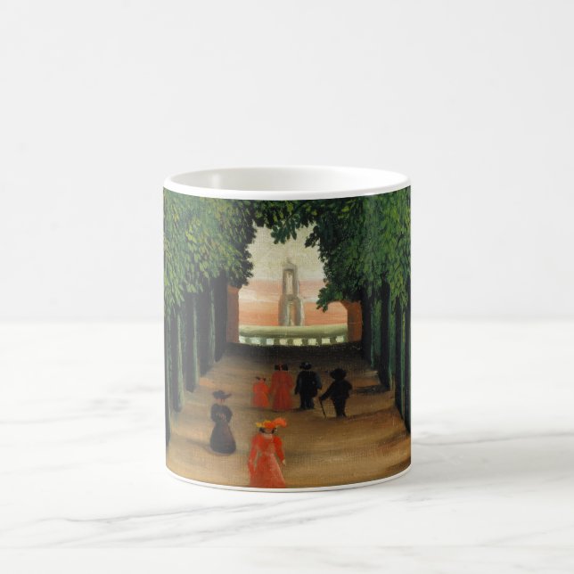 Taza De Café Henri Rousseau, Avenida en el Parque de Saint Clou (Centro)