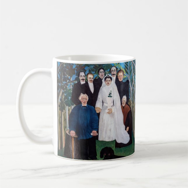 Taza De Café Henri Rousseau - La fiesta de la boda (Izquierda)
