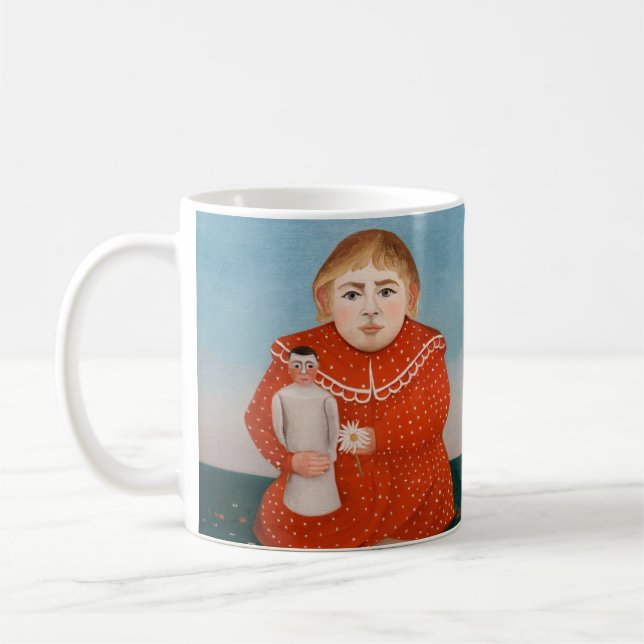 Taza De Café Henri Rousseau - Niño con muñeca (Izquierda)