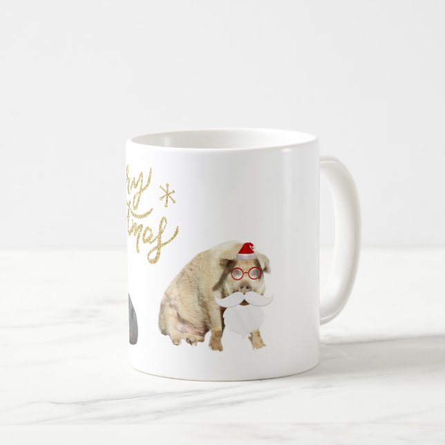 Taza De Café Henry and Eleanor in Disguise Merry Christmas Mug! (Anverso derecho)