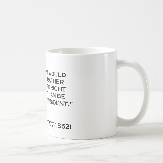Taza De Café Henry Clay tendría bastante razón que el (Derecha)