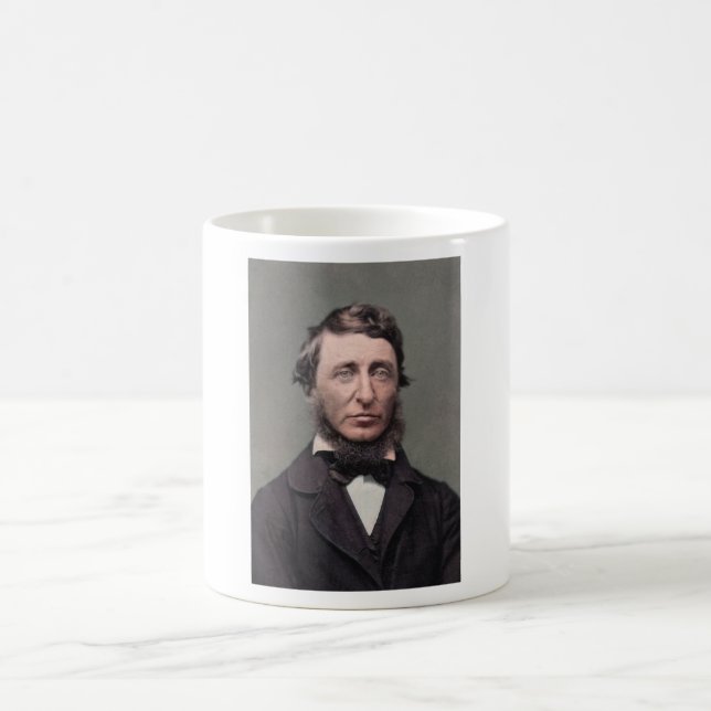 Taza De Café Henry David Thoreau - Autor (Centro)