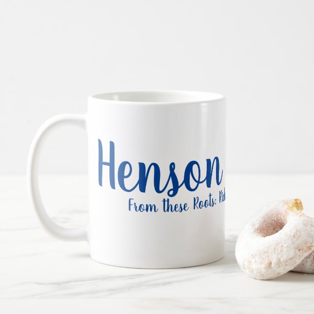 Taza De Café Henson - familia de Nevels (Con donut)