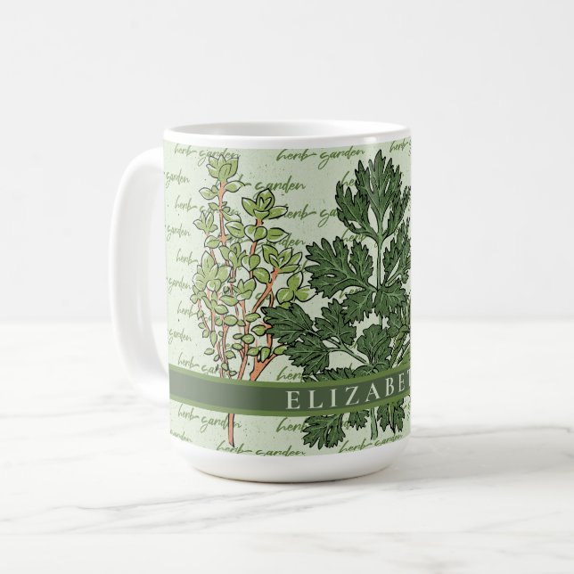 Taza De Café Herb Garden (Anverso izquierdo)