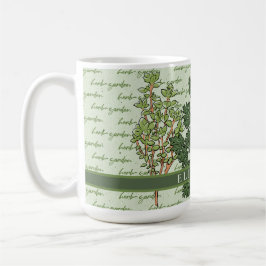 Taza De Café Herb Garden