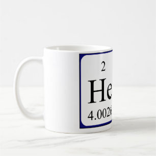 Taza De Café Herb nombre de tabla periódica mug