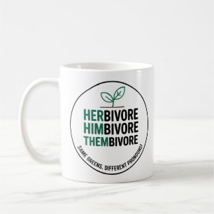 Taza De Café HERbívoro • HIMbívoro • THEMbívoro