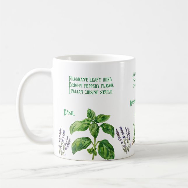 Taza De Café Herbs & Lavender (Izquierda)