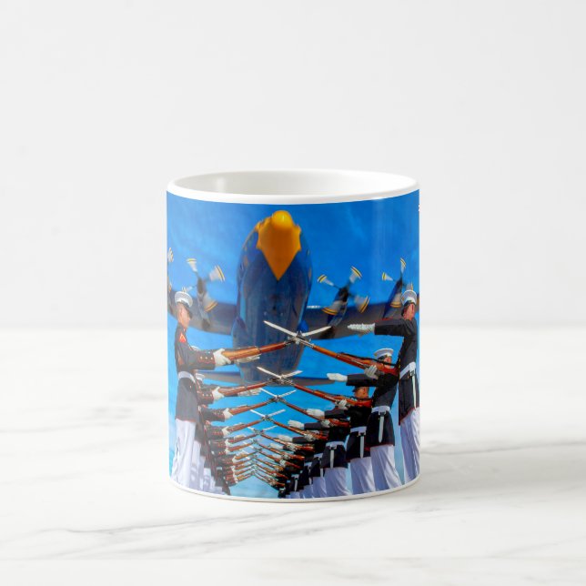 TAZA DE CAFÉ HERCULES C-130T (Centro)