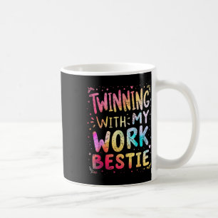 Taza De Café Heredero Con Mi Trabajo Bestie Spirit Week Mejor F