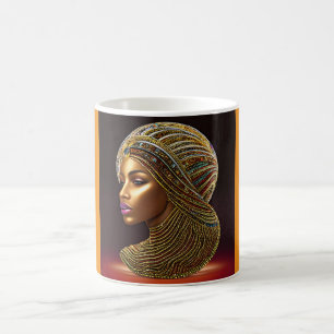 Taza De Café Herencia Africana hermosa: Arte de Historia Negra