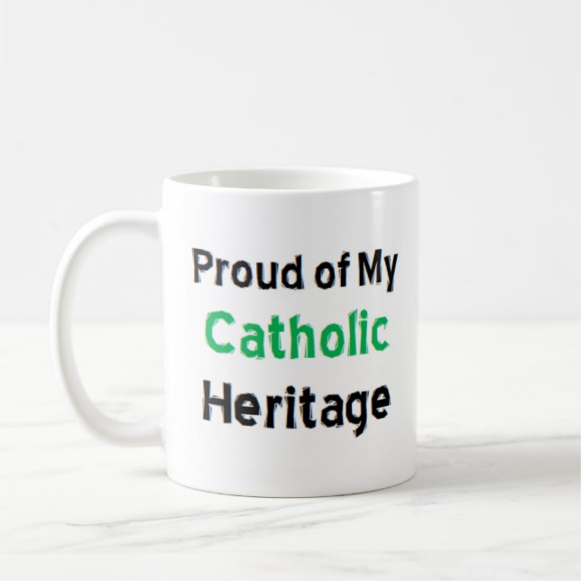 Taza De Café herencia católica (Izquierda)