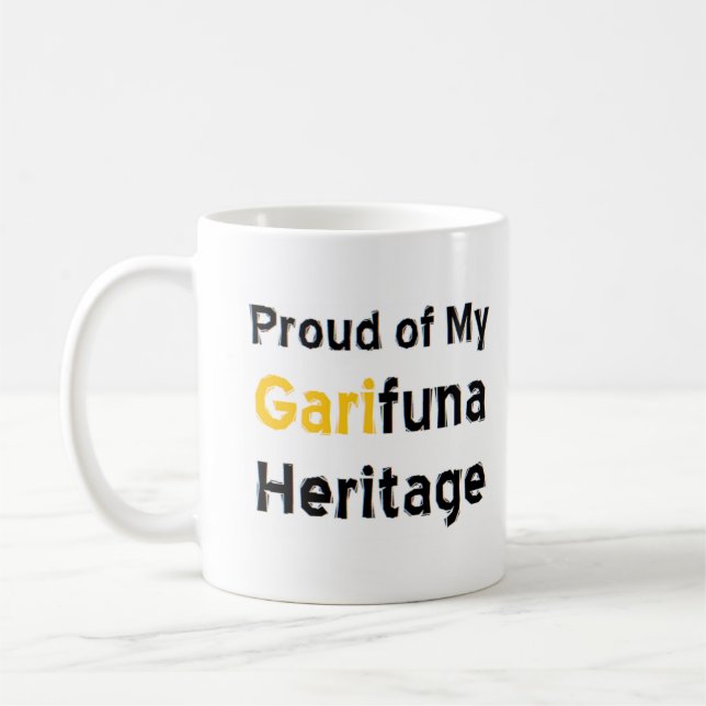 Taza De Café herencia de garifuna (Izquierda)