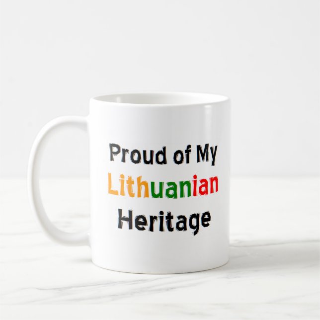 Taza De Café herencia lituana (Izquierda)