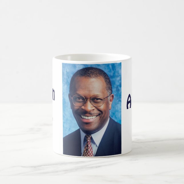 Taza De Café Herman Cain (Centro)