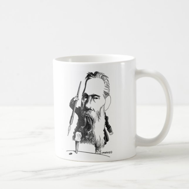Taza De Café Herman Melville Mug (Derecha)