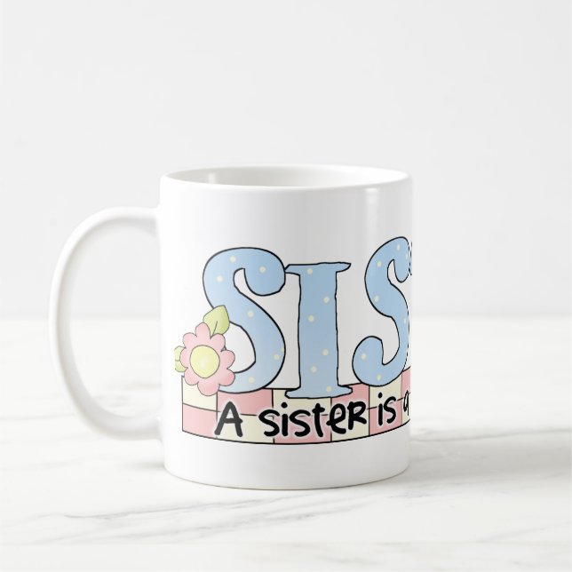 Taza De Café Hermana Amigo Mug Café Mug Cup (Izquierda)