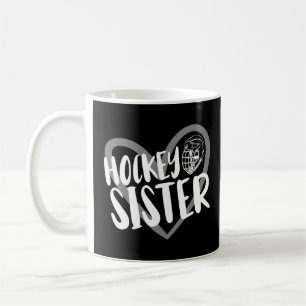 Taza De Café Hermana de hockey 1