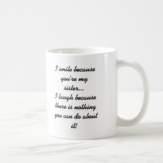 Taza De Café Hermana de risa (Derecha)