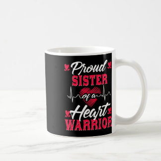 Taza De Café Hermana De Un Guerrero Del Corazón