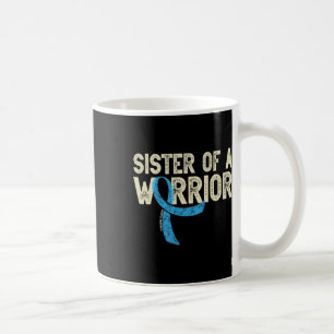 Taza De Café Hermana De Un Guerrero Diabético Conciencia De La 