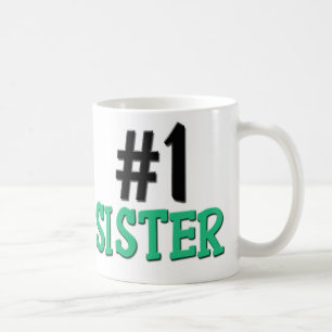 Taza De Café Hermana del número 1