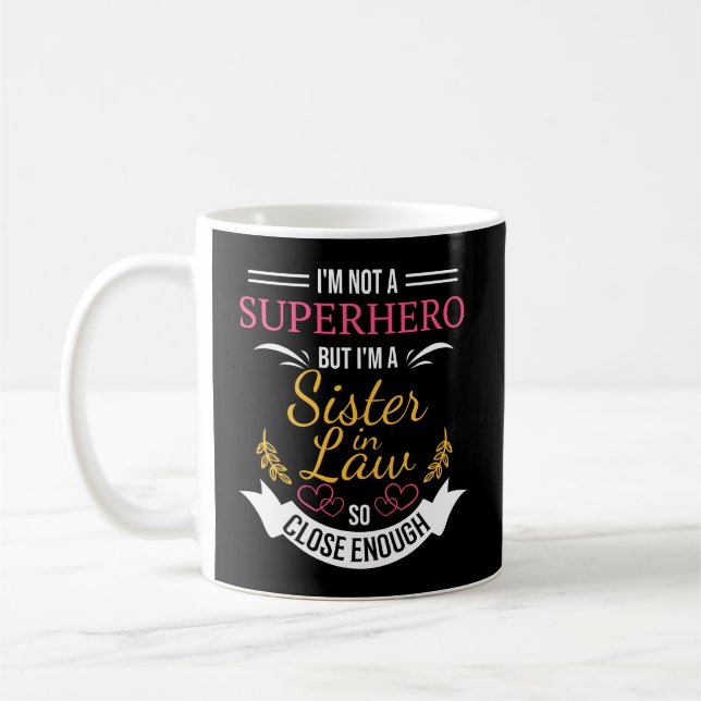 Taza De Café Hermana Graciosa En Derecho (Izquierda)