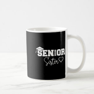 Taza De Café Hermana mayor 2026 orgullosa hermana de la clase d