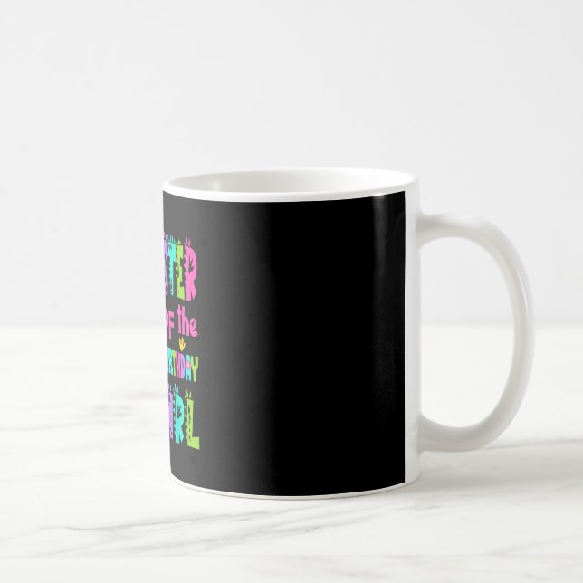Taza De Café Hermana mayor de la cumpleañera saurus rex (Derecha)