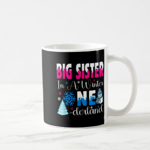 Taza De Café Hermana Mayor En Un Cumpleaños De Invierno Onederl