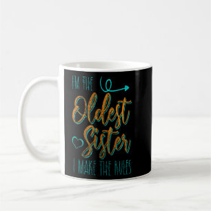 Taza De Café Hermana Mayor Hago Que Las Reglas Coincidan Con La