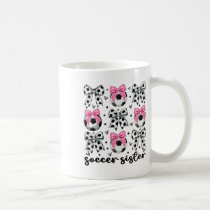 Taza De Café Hermana Menor Coqueta Fútbol Lazo Hermana Fútbol L