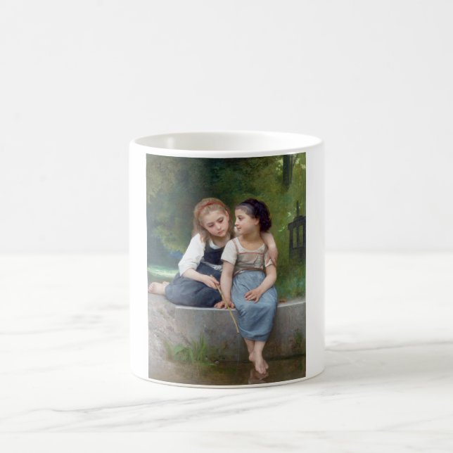 Taza De Café Hermanas de Bouguereau (Centro)