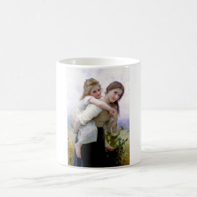 Taza De Café Hermanas de Bouguereau (Centro)