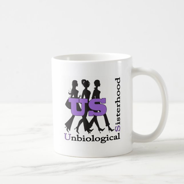 Taza De Café Hermanas de Unbiological (Derecha)