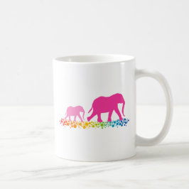 Taza De Café Hermanas del Elefante caminando