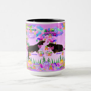 Taza de café Hermanas del sueño de Hotdog