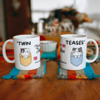 Taza De Café Hermanas para siempre, regalo de hermana divertida