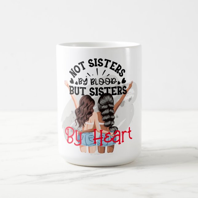 Taza De Café Hermanas por el corazón (Centro)