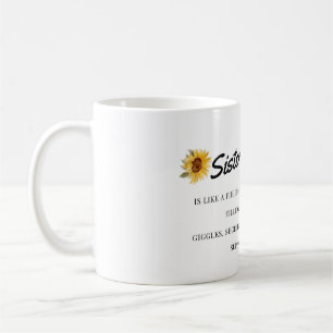 Taza De Café Hermandad de girasol - Apoyo, gafas, secretos
