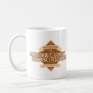 Taza De Café Hermandad de los espectáculos de asesinato y ropa