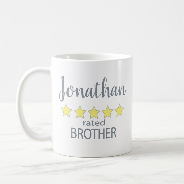 Taza De Café Hermano de 5 Estrellas (Izquierda)