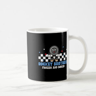 Taza De Café Hermano de Hockey Congelado y Aburrido Hermano de