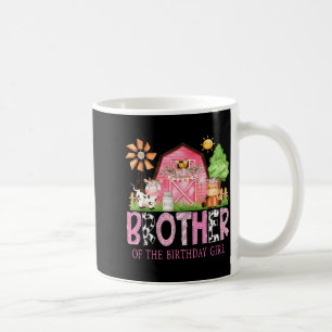 Taza De Café Hermano de la Cumpleañera 1er Cumpleaños Nk Vaca F
