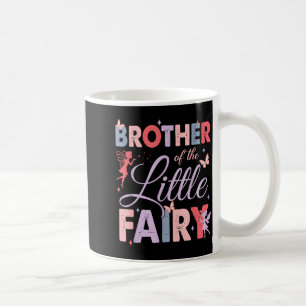 Taza De Café Hermano De La Familia De La Cumpleañera Hada Peque