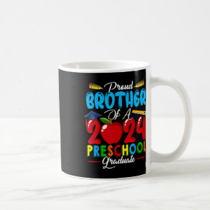 Taza De Café Hermano De Una Familia De Preescolar Graduada 2024