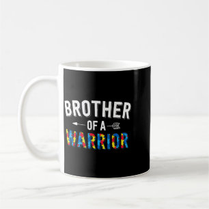 Taza De Café Hermano De Una Familia Guerrera Conciencia Mundial
